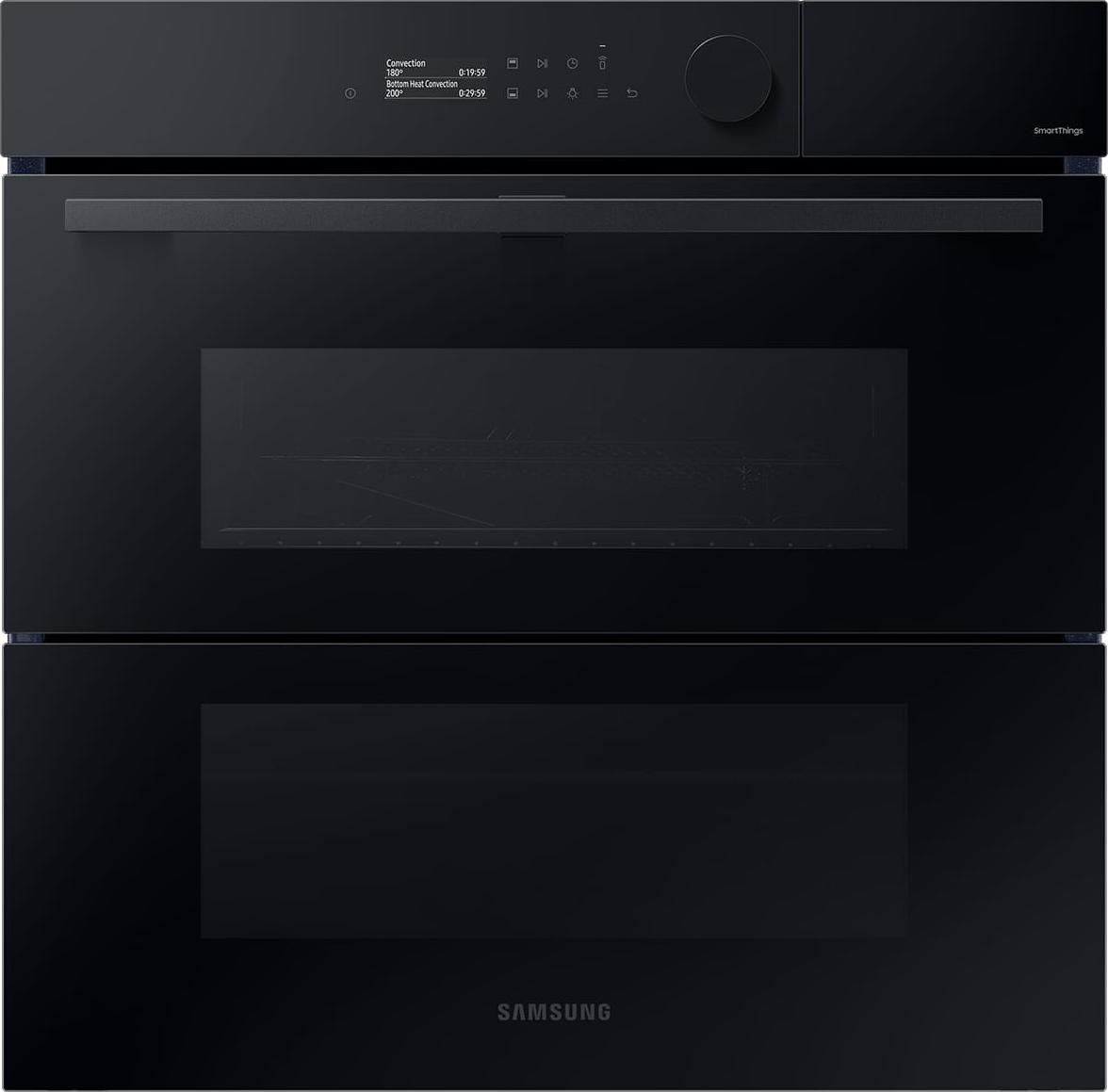 Samsung Series 6 NV7B5775QDK/U1, 60 cm Backofen, A+, 76l, 9 Betriebsarten, Pyrolyse, Wifi, Schwarzes Glas, Groß, Elektrischer Ofen, 76 l, 76 l, 1100 W, 30 - 275 °C