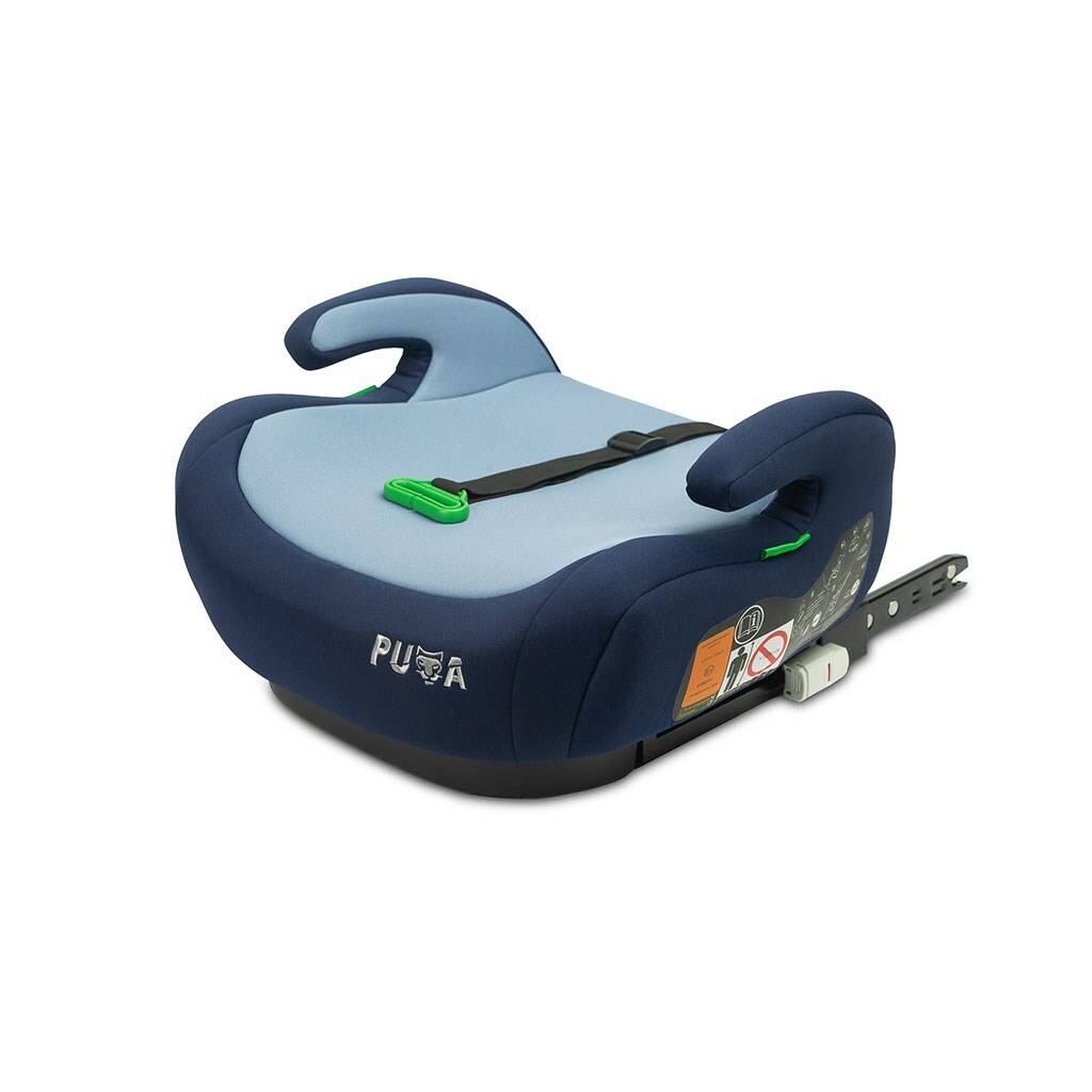 CARETERO Autositz Kinder Autokindersitz Puma, ISOFIX, 125-150cm - Marineblau 55816
