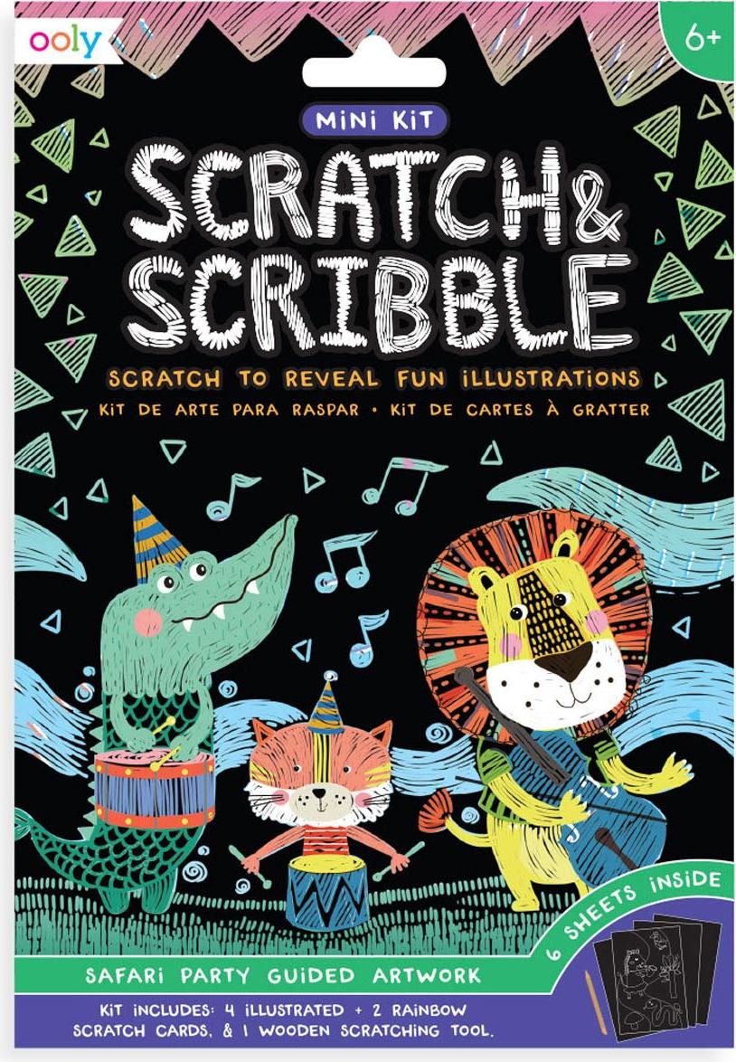 OOLY Mini Scratch & Scribble Art Ki 02.161-040