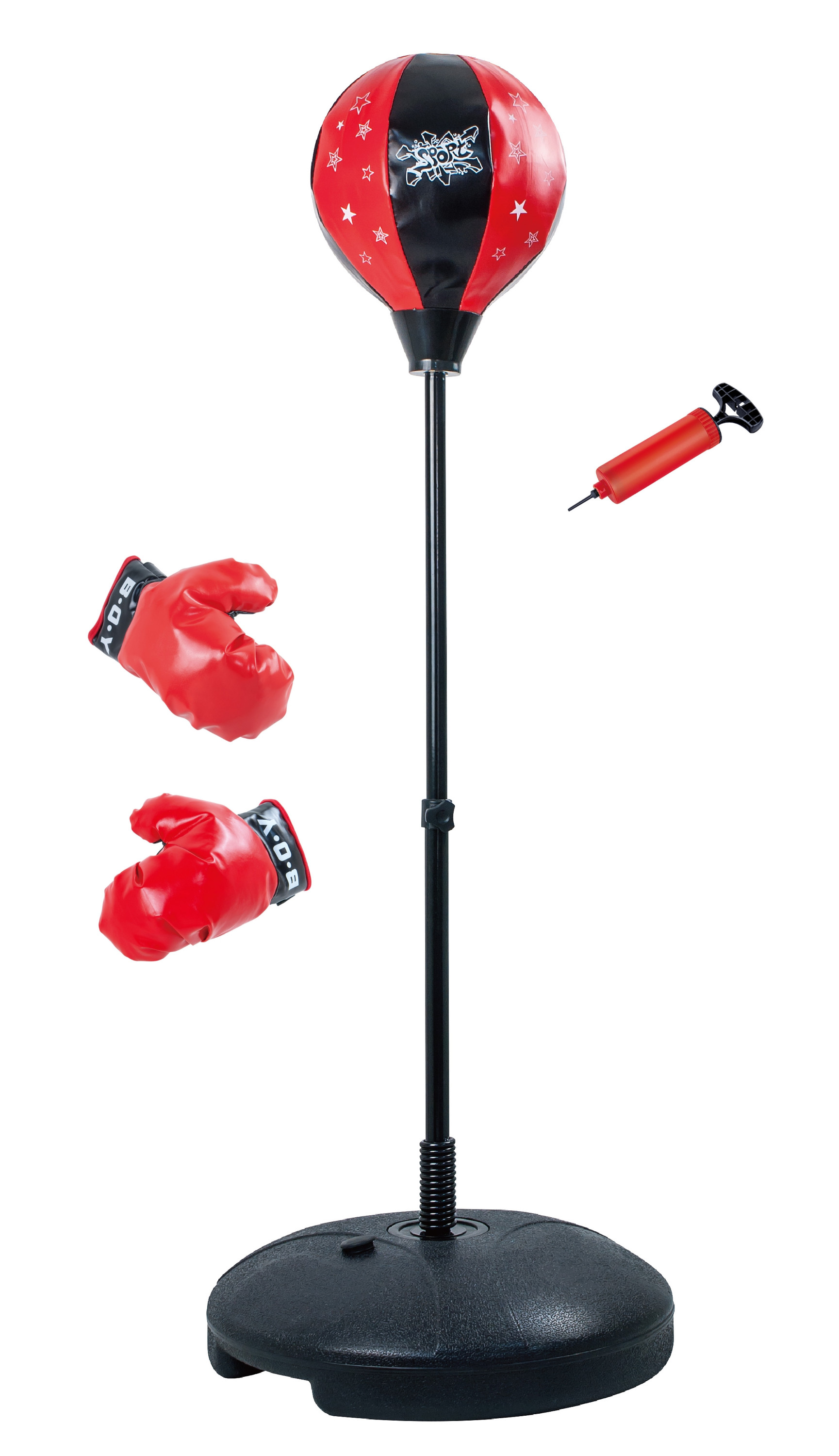 Punchingball+Boxhandschuhe Kinder Boxball stehend Stand Boxsack Set Geschenk DE 