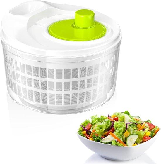OEM Küchenhilfe für das Waschen und Trocknen von Salat, Gemüse und Obst, 22,5 cm x 15 cm, Metall, grün 2026