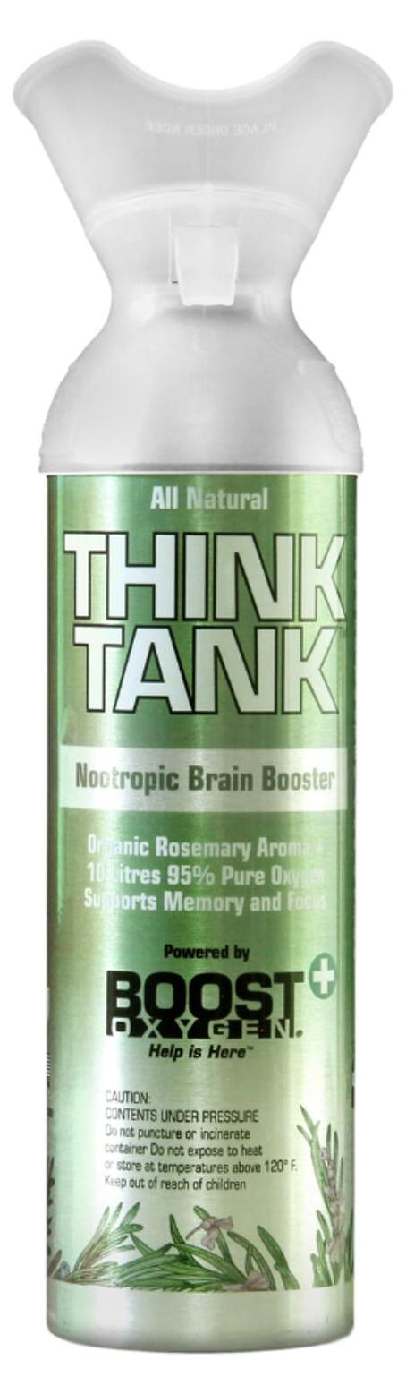 Boost Oxygen Sauerstoffdose zum Inhalieren Think Tank, groß, 10L 1320