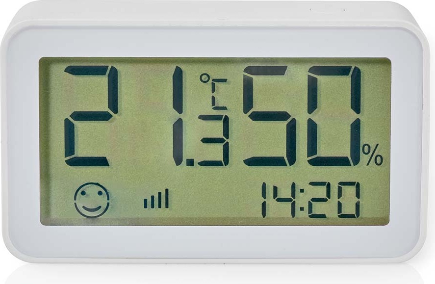 Nedis SmartLife klimatický senzor - Zigbee 3.0 - napájaný z batérie - Android / IOS - biely