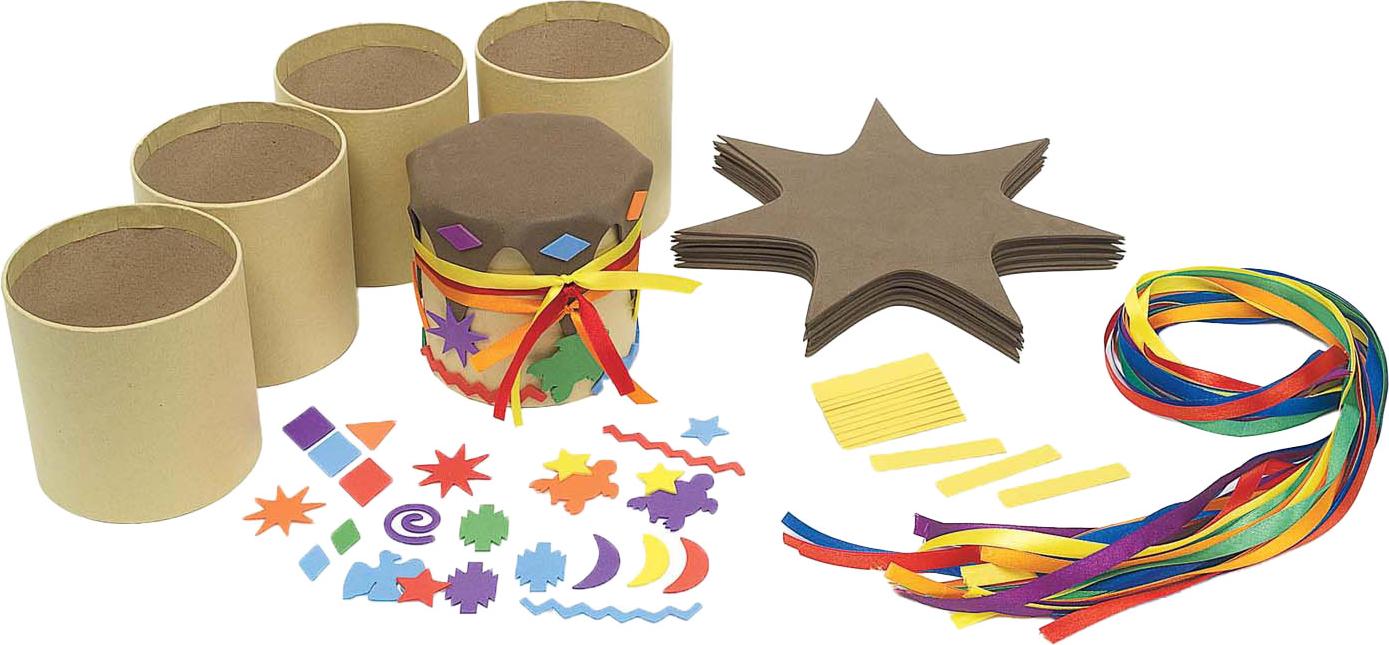 Colorations Färbungen - Trommel selber machen, 12 Stk. 758259