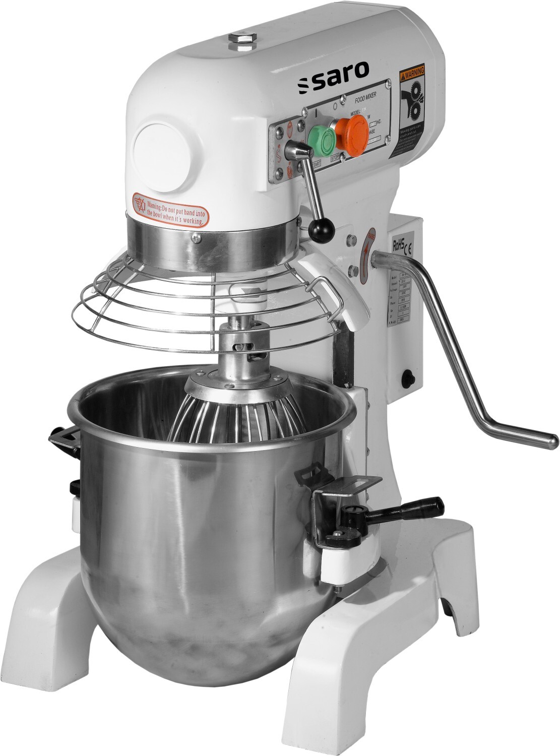 Planetárne miešadlo model Pr 10, rozmery: Š 445 X D 366 X V 645