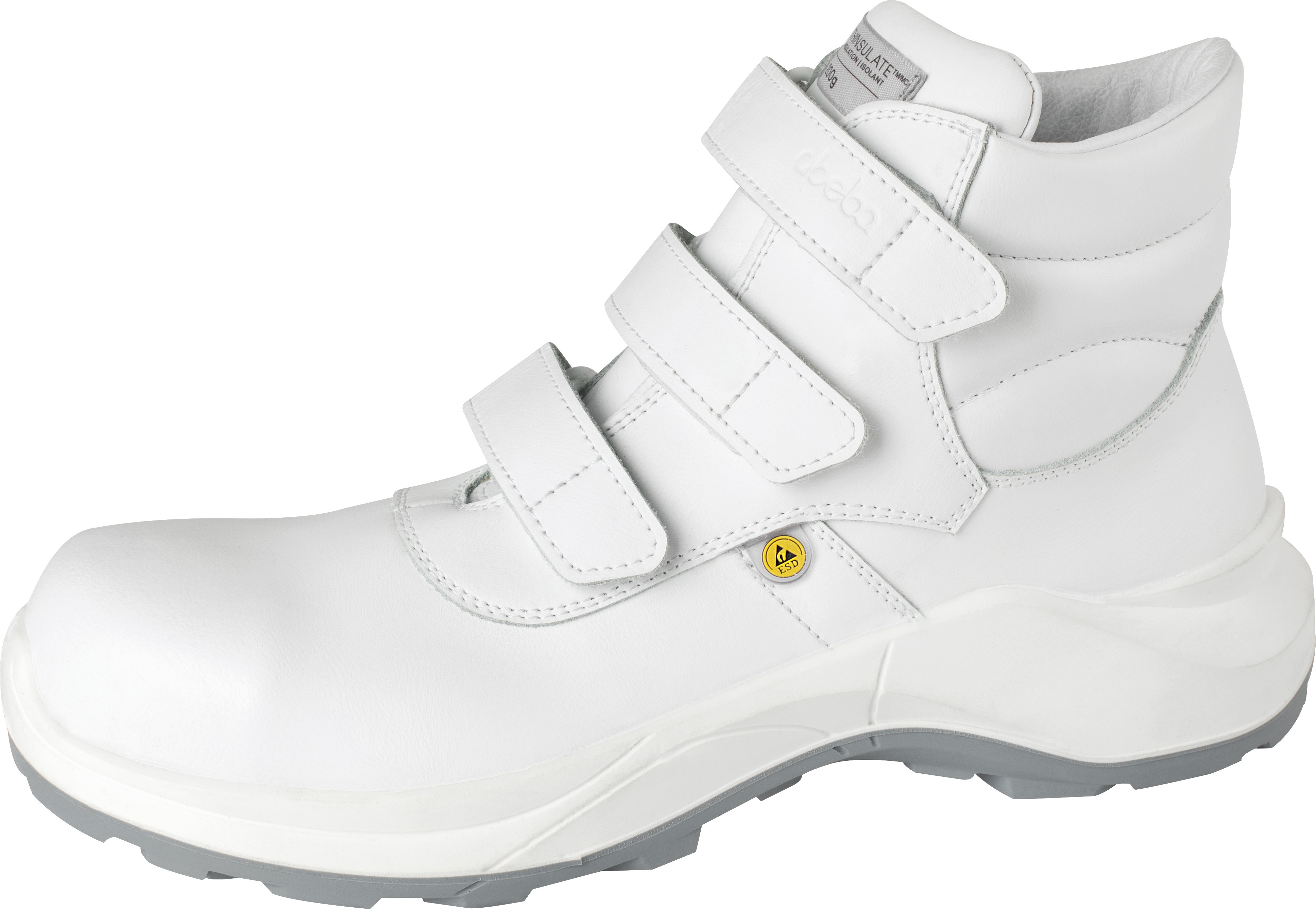 Stiefel - Food Trax - ABEBA - Gr. 40 - Weiß - Unisex 5012874/40