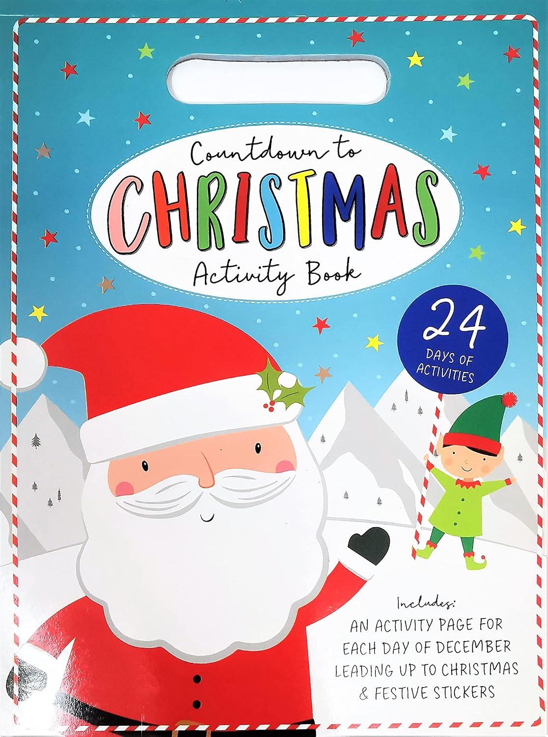 oCreon Adventszeit-Aktivitätenbuch – Adventskalender – Eine Aktivität für jeden Tag