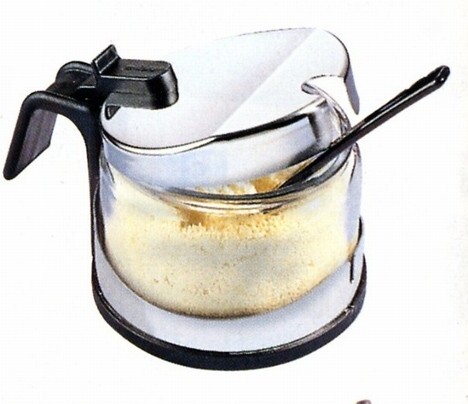 TAMLED Parmesan-/Marmeladendose mit Deckel