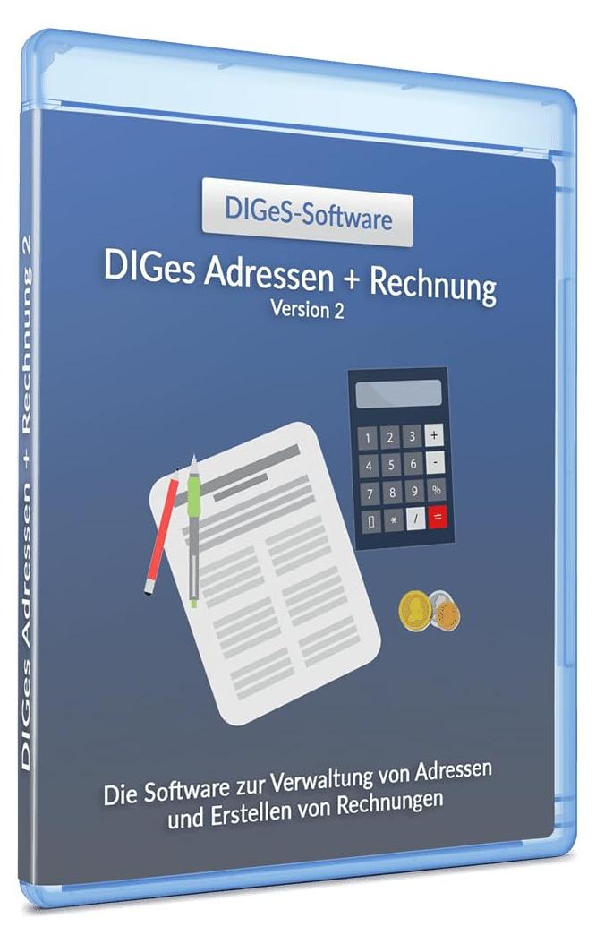 Sonstige Verlage DIGeS Adressen + Rechnung 2 - Adressen Verwalten - Rechnungen schreiben