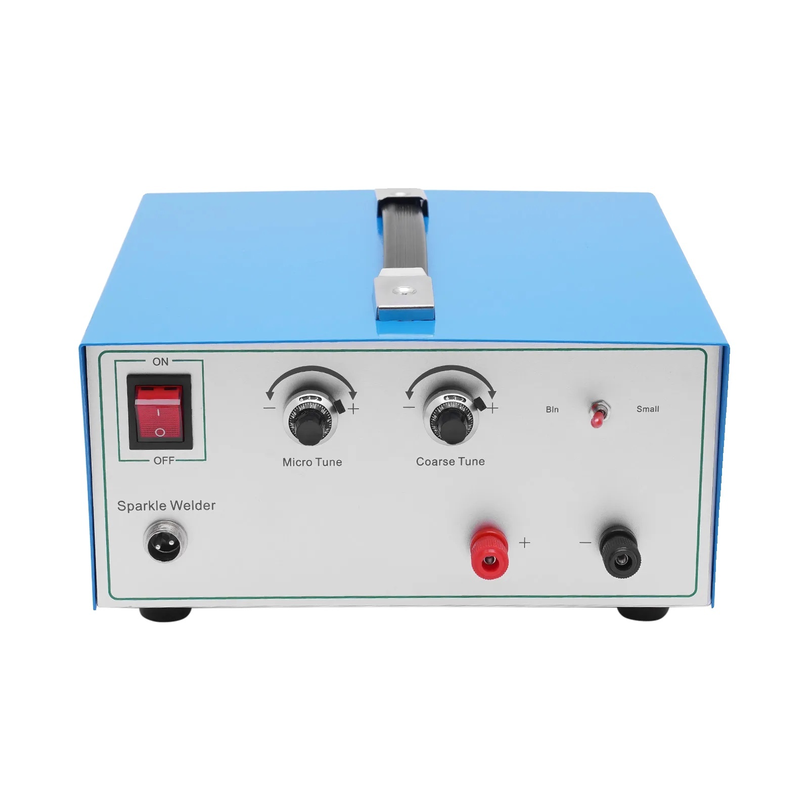 Elektrická bodová zváračka, výkon 80 A, odolný plech, inteligentné nastavenie, SAPHIR BLUE, 220 V