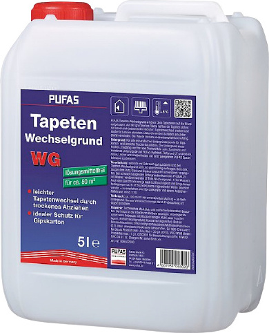 PUFAS Tapetenwechselgrund - 5 Liter 6502000