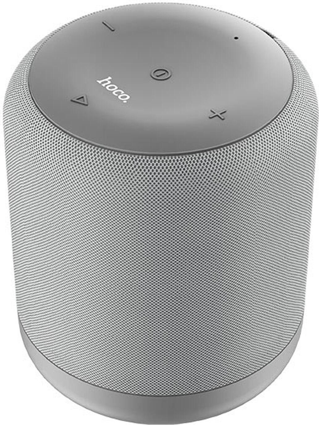Hoco BS30 Bluetooth reproduktor prenosný AUX MicroSD slot Premium Sound Robustný v sivej farbe