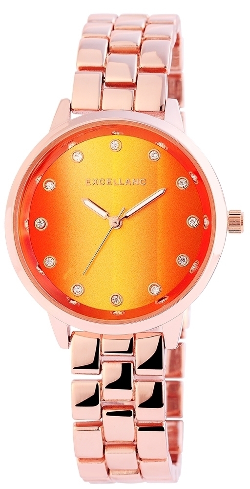 Excellanc Damenuhr mit Metallarmband 180834500007