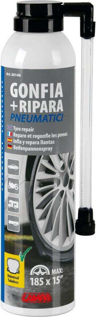 Nafukovacie a opraviteľné pneumatiky Lampa 300ml pre bezdušové pneumatiky