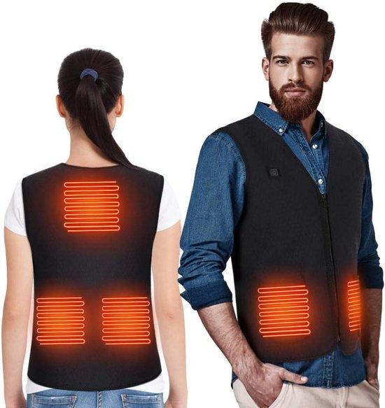 OEM Elektrisch Verwarmbare Vest mit USB Lader - Temperatur einstellbar - Outdoor-Aktivitäten wie Jagen, Wandern und Campen 2026