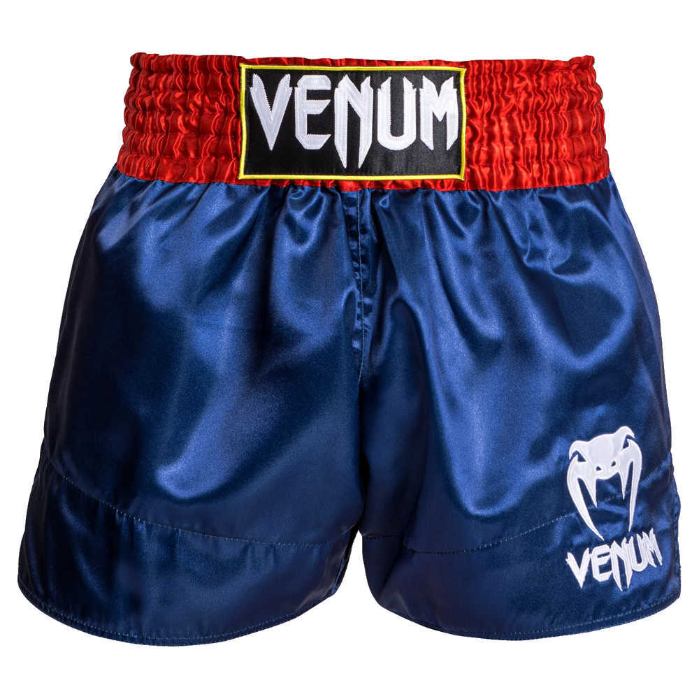 Venum Classic Muay Thai Shorts Blau Rot Weiss Gre XL V--ENUM-03813-625-XL