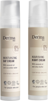 Derma Eco Tagescreme + Nachtcreme - parfümfrei