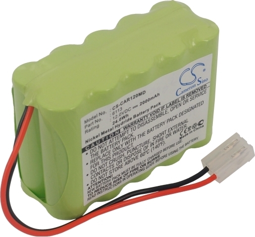 TECHTEK Akku Kompatibel mit [Cardiette] Cardioline ECG Recorder AR1200, Cardioline ECG Recorder AR1200 view FC1400, Cardioline ECG Recorder AR1200ADV