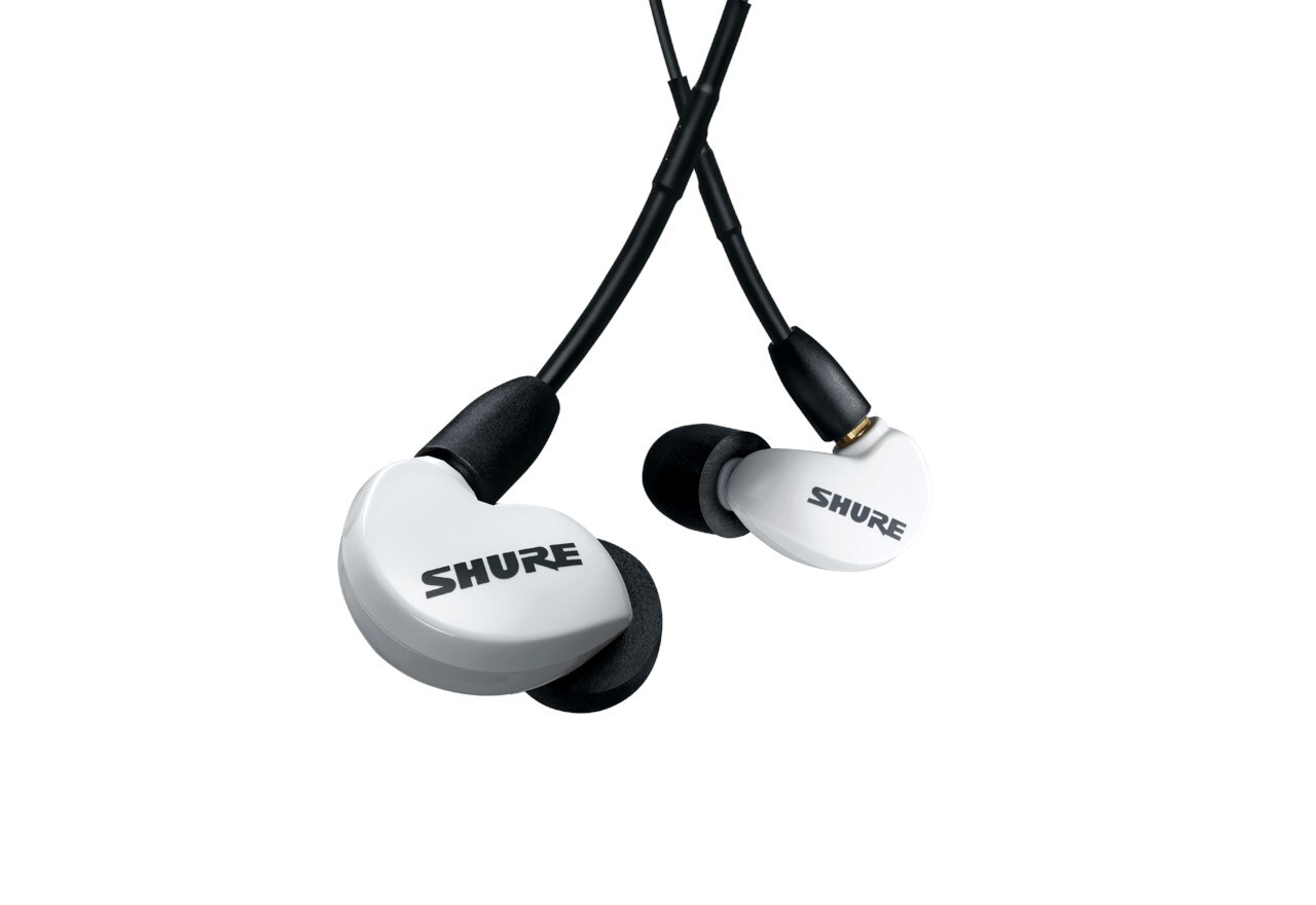 Shure AONIC 215 UNI biely