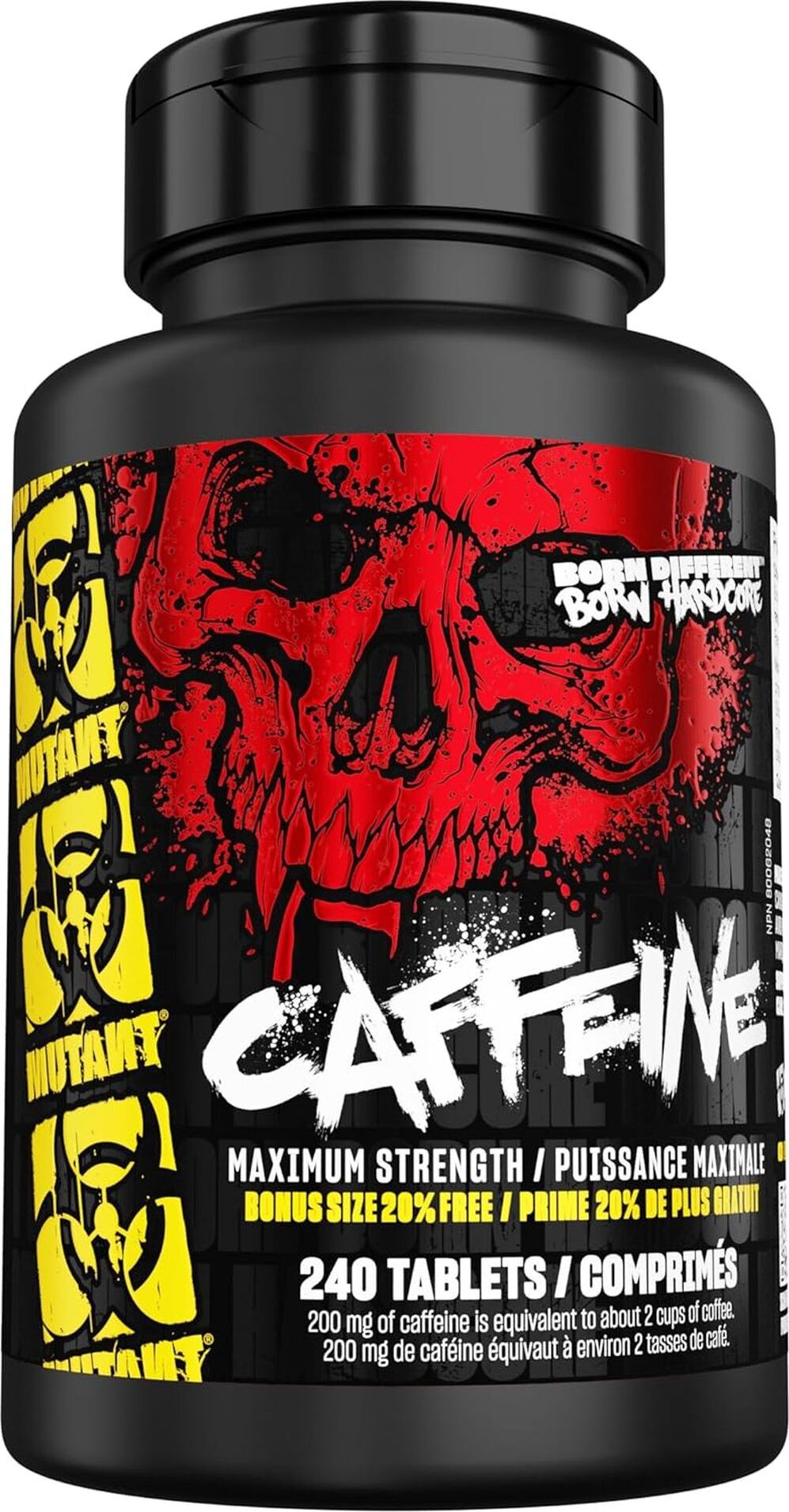 Mut@nt Mutant Caffeine Koffein- 240 Tabletten 24107EX