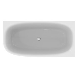 Ideal Standard T546601 D-Form-Badewanne DEA f.Wandanbindung,