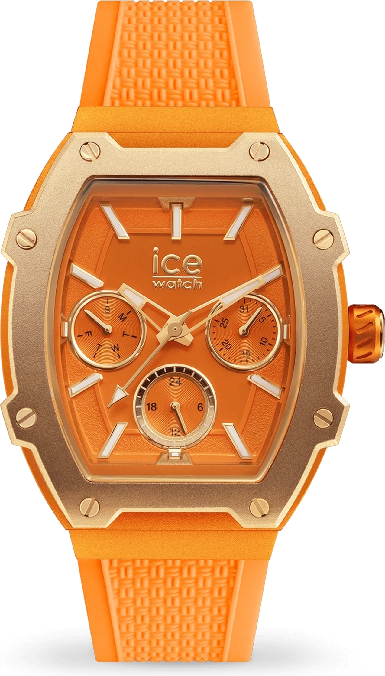 Ice Watch Multi Zifferblatt 'Ice Boliday - Bright Orange' dámske hodinky (malé) 023287