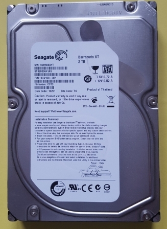 Seagate ST32000641AS 2TB SATA 3,5