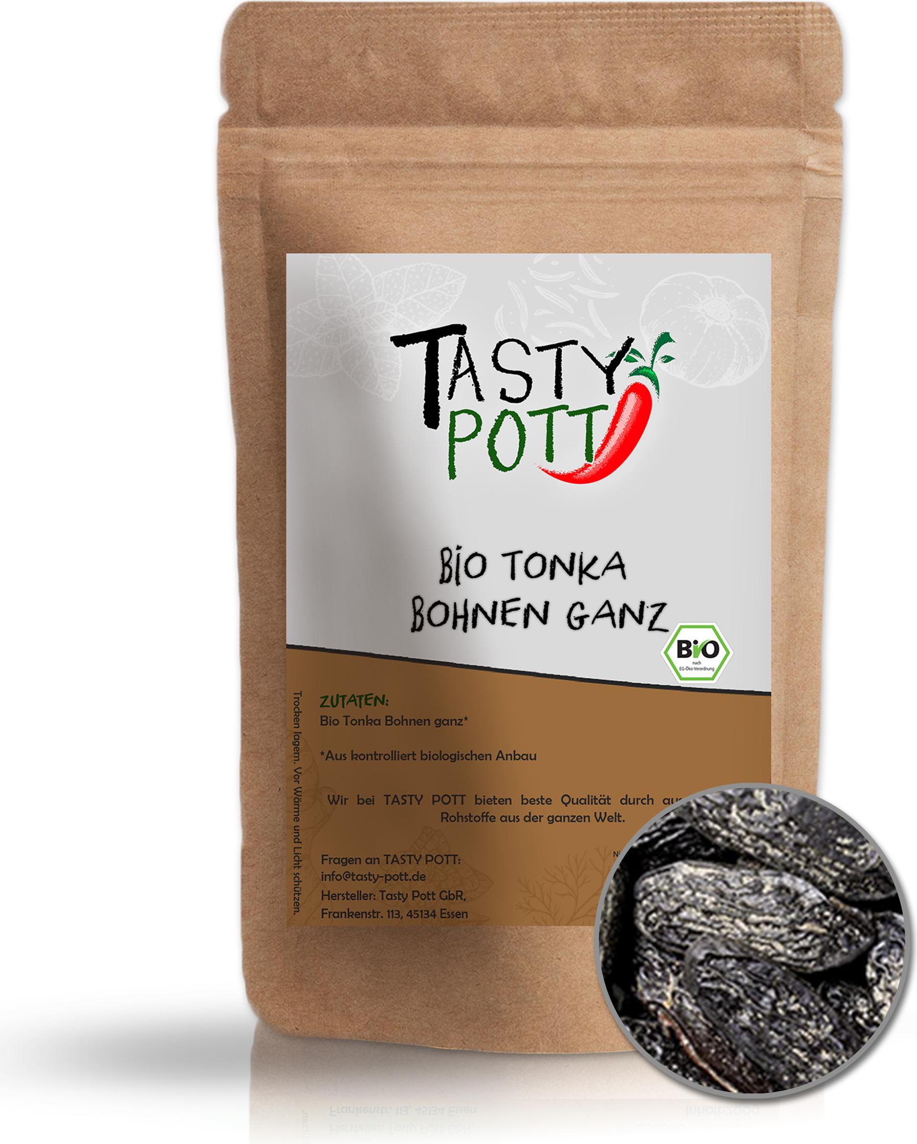 TASTY-POTT Tonka Bohnen ganz Nachfüllbeutel TP-TonkaBoh-1000g