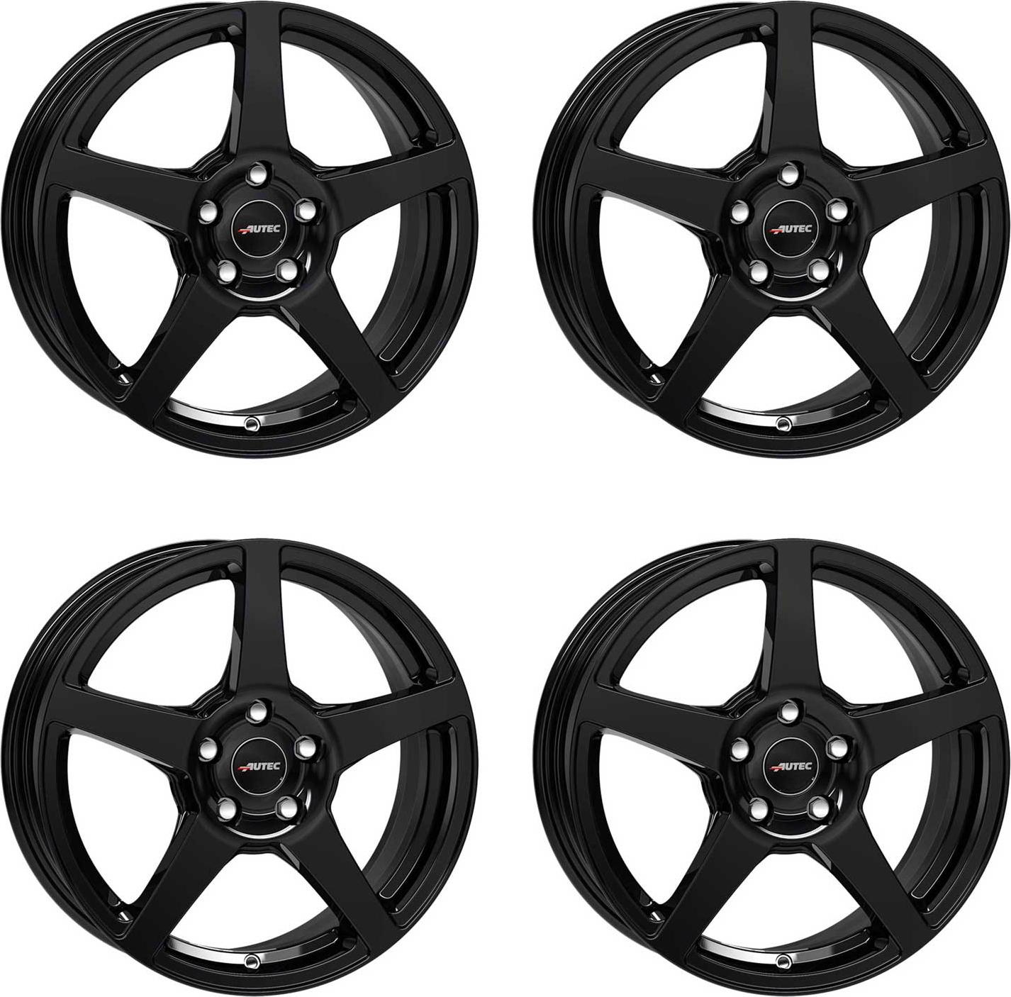 4 Autec Valea Felgen 7,5x19 5x114,3 SW für Nissan Qashqai Townstar Juke X-Trail Ariya Leaf Aluräder5x114,3 SW für Nissan Qashqai Townstar 4-VL7519325092133