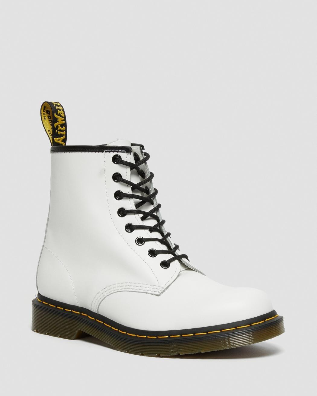 Dr. Martens Dr Martens 1460 Smooth White - Damen Stiefel - 11822100 dr martens, doktor martens, dr martens verkauf, dr martens schuhe, dr martens damen, dr martens kaufen, dr martens schwarz, doktor martens schuhe, dr martin schuhe, schuhe dr martens, dr martens lack, dr martens damen verkauf, dr martens angebot, doktor 8-EYE SMOOTH