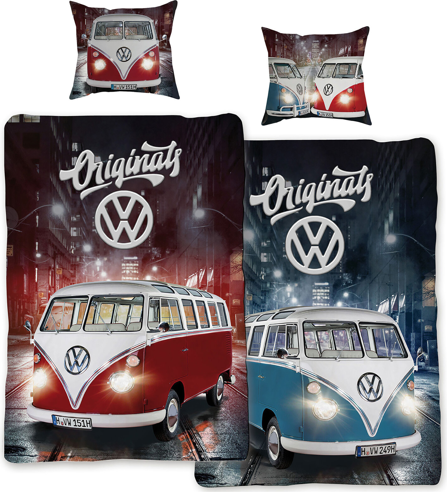 VW Volkswagen Campervan 087 Bettwäsche Linon / Renforcé