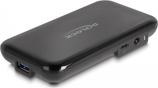DELOCK 7portový rozbočovač USB 3.2 Gen 2 so 4 USB typu A