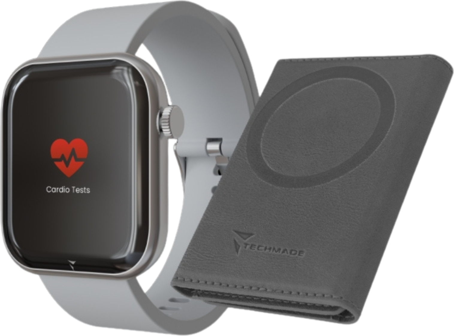 Smartwatches Techmade Grau Kollektion Glam - unisex TM-GLAM004
