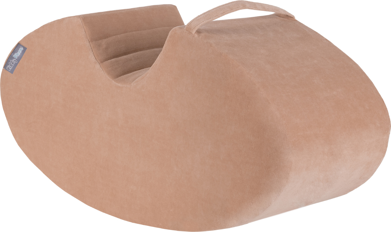 KiddyMoon Schaumstoff Wippe Baby Hüpfer Für Kinder, Wüstenrosa