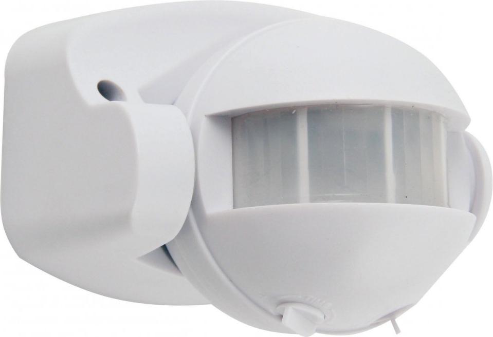 Velamp Bewegungsmelder Infrarot IP44, 2 Richtungen, Weiß MS002