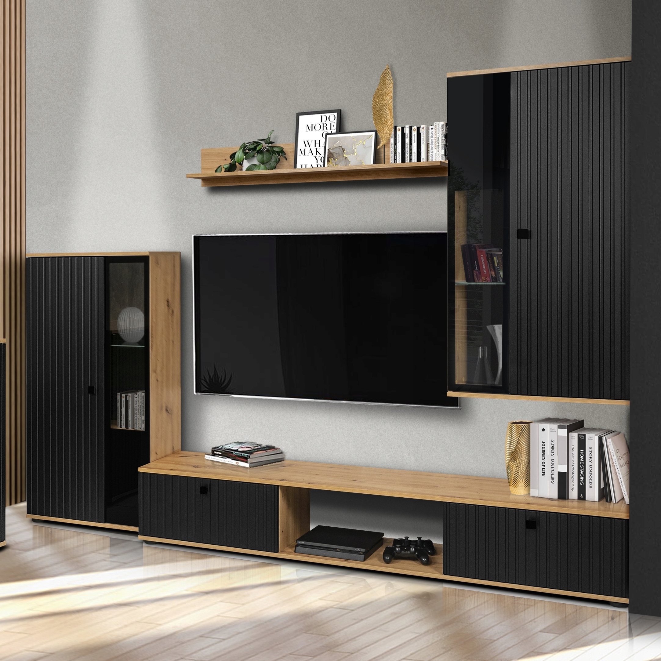 BroMARKT Design Wohnzimmer-Set mit
