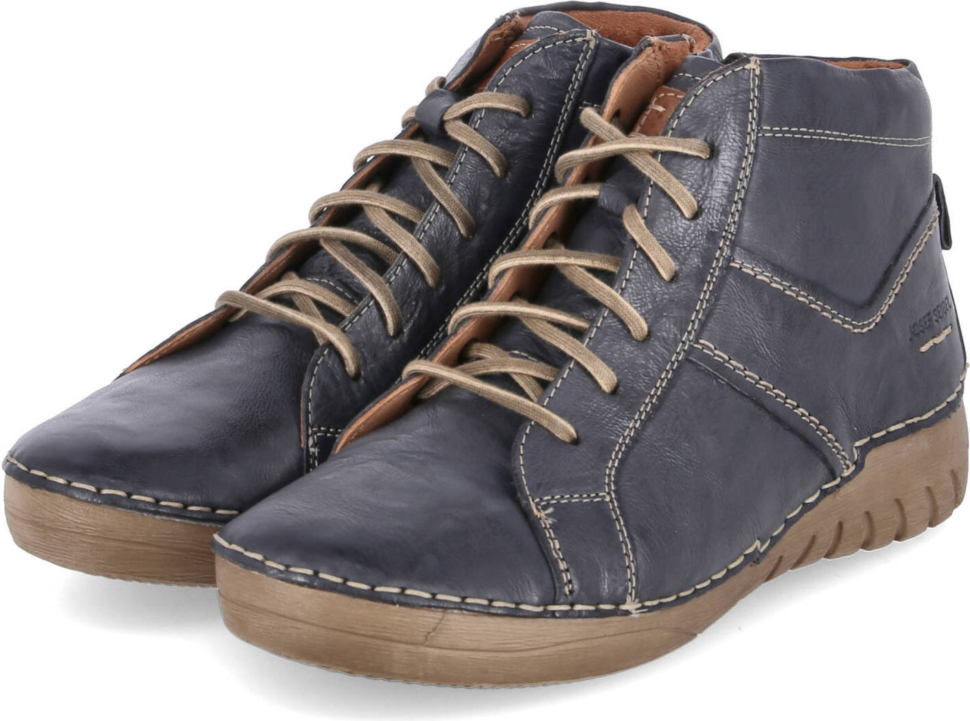 Josef Seibel Felicia 01 členkové topánky v plusových veľkostiach Blue 89201 MI302 531 dámske topánky