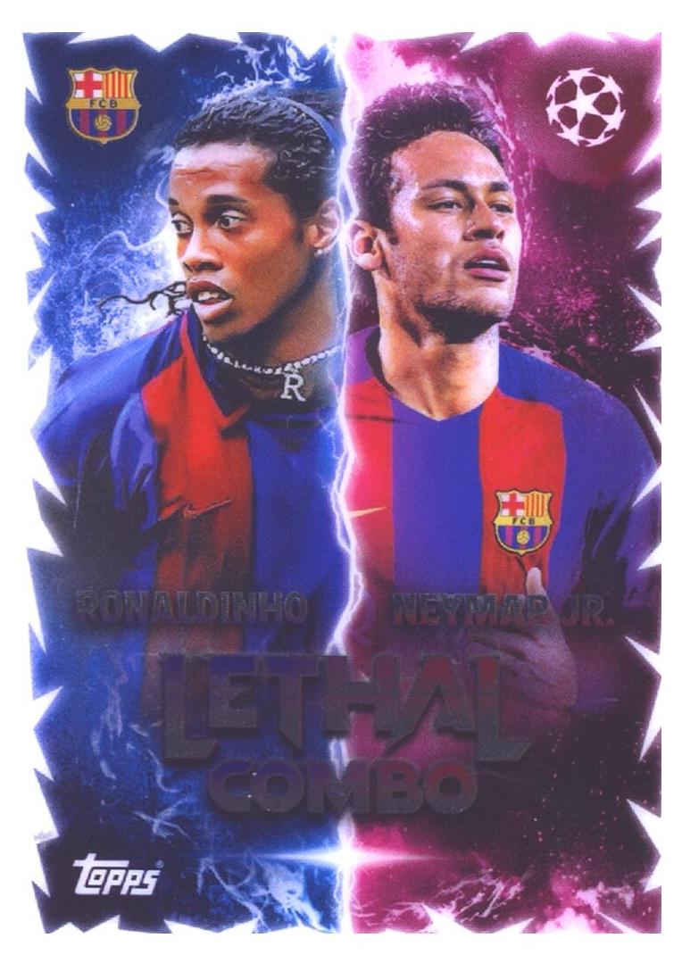 Topps LC-RN - Ronaldinho / Neymar Jr - Lethal Combo - 2025/2026