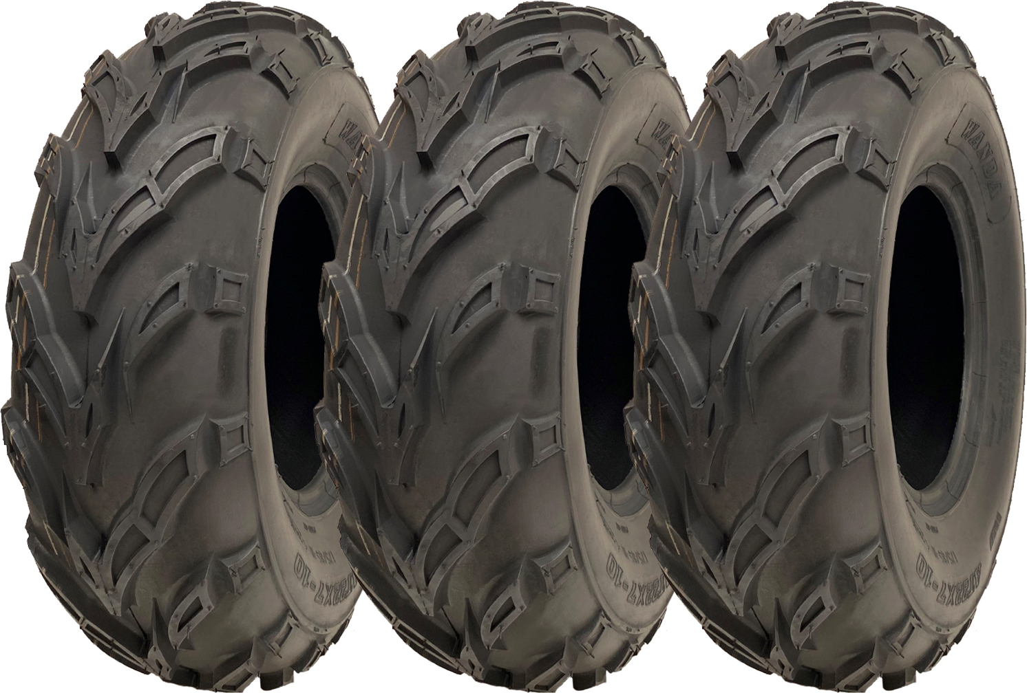 pneumatiky pre štvorkolky 22x7.00-10 Wanda P361 Dirt Trail E-Marked Road Legal (sada 3 kusov)