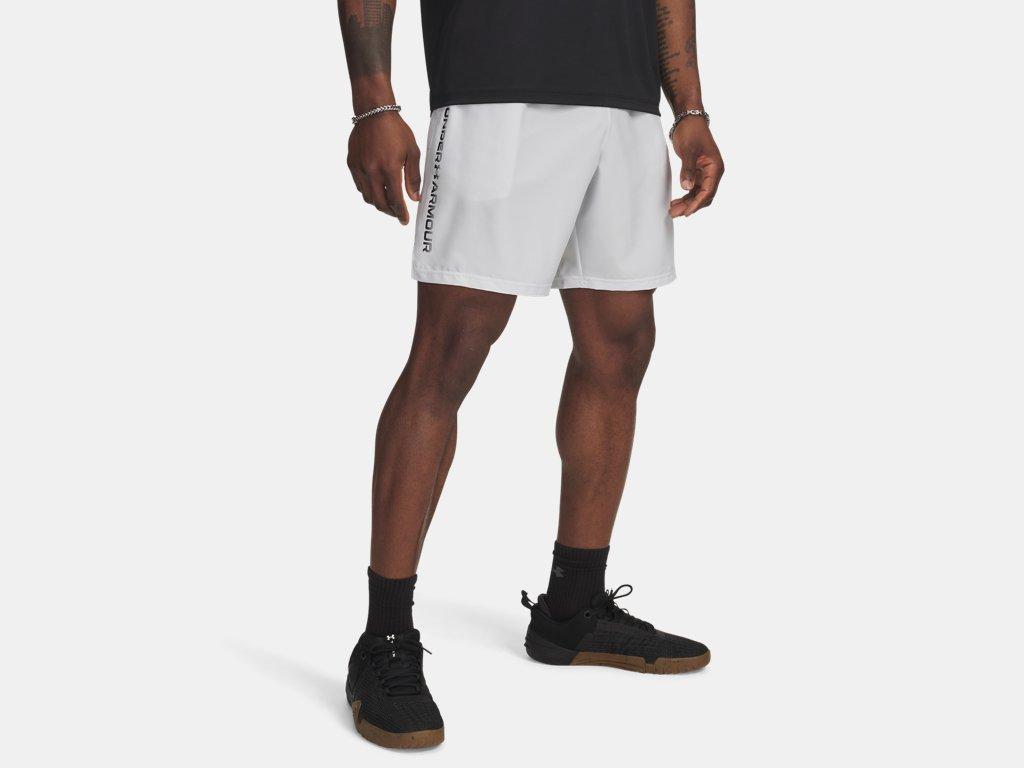 Shorts Under Armour Tech Woven Wordmark Senior M grau/schwarz UA1383356_023#M