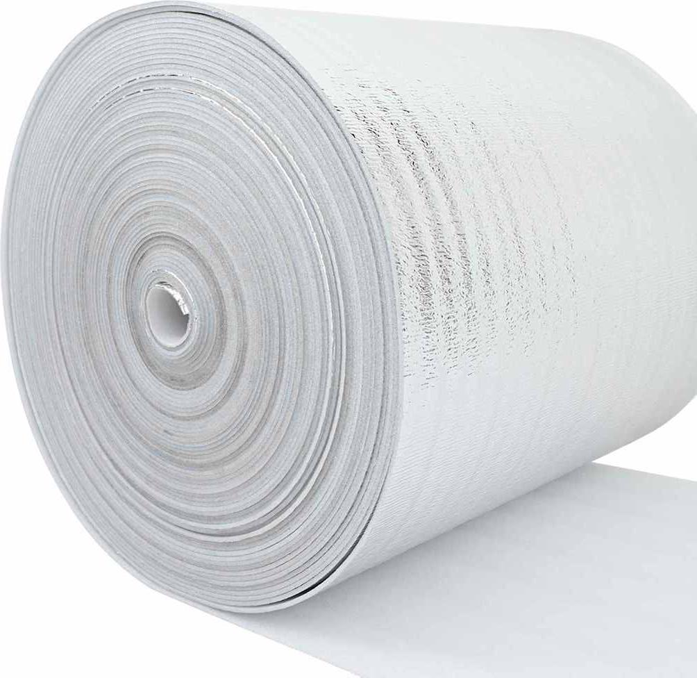 vidaXL Heizkörper-Reflektorfolie Silber 15 x 0,5 m Polyethylen 42009830