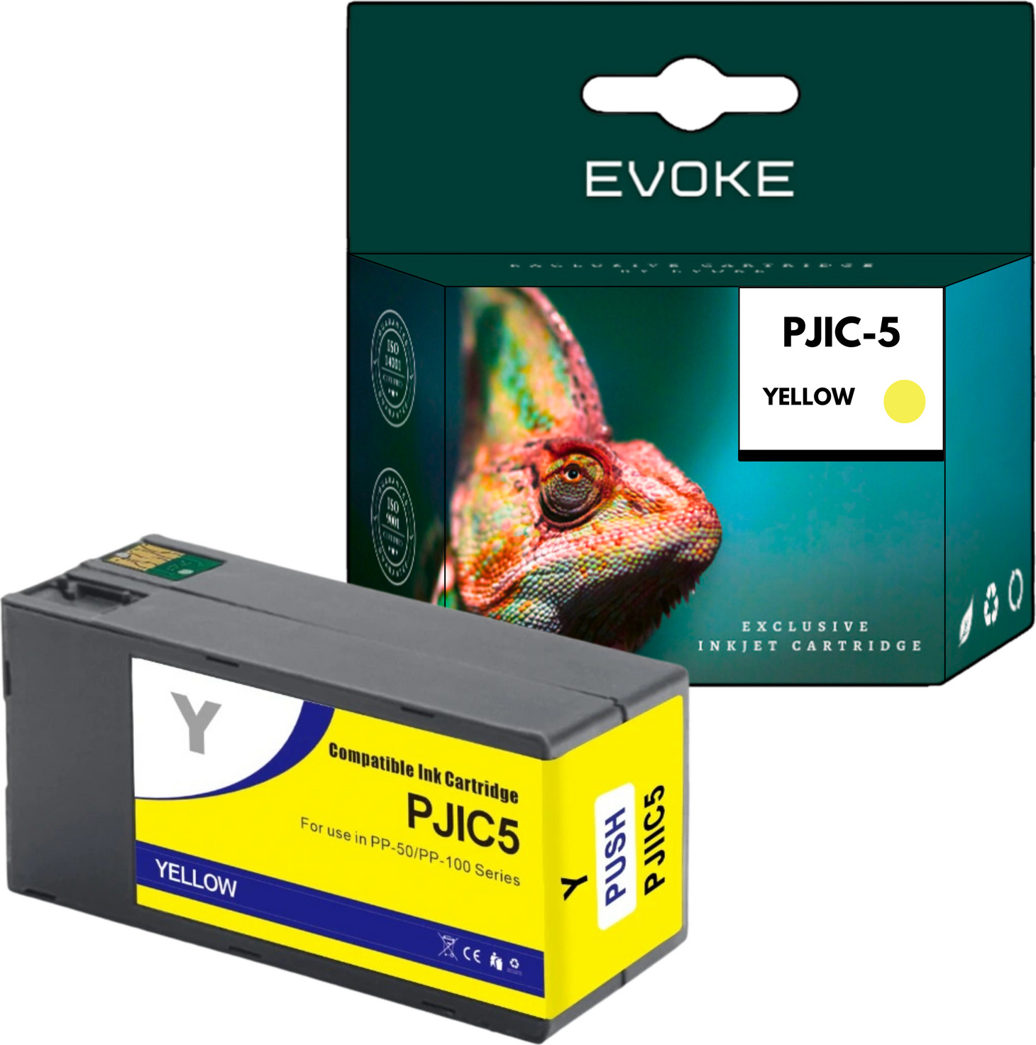 Evoke Patrone für Epson PJIC5 ️️ Discproducer PP 100N11 PP 50II PP100II PP100III ️