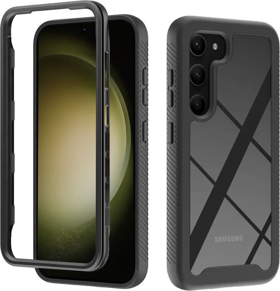 Techsuit Defence 360 plne ochranné puzdro pre Samsung Galaxy S23 Plus - čierne