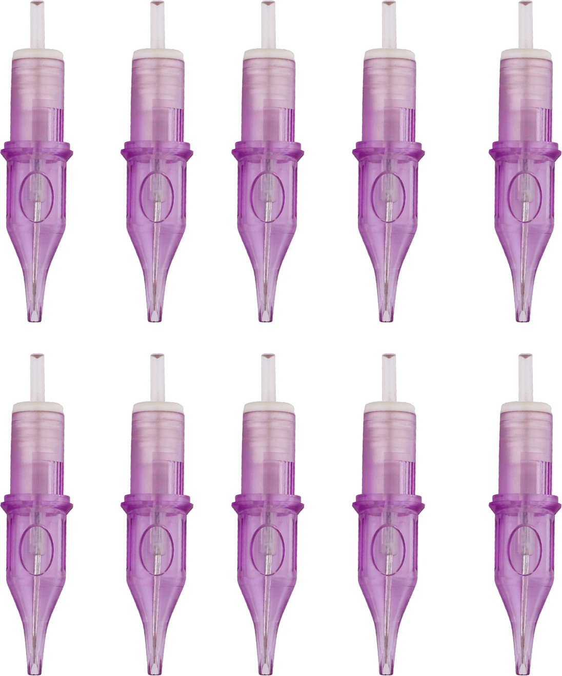 Cocosity 10 stücke 3RL Tattoo Patrone Nadeln Rohre Hand Sack Sterilisiert Nadel Zubehör Kit Set Tattoo Lieferungen für Anfänger Künstler Tragbare