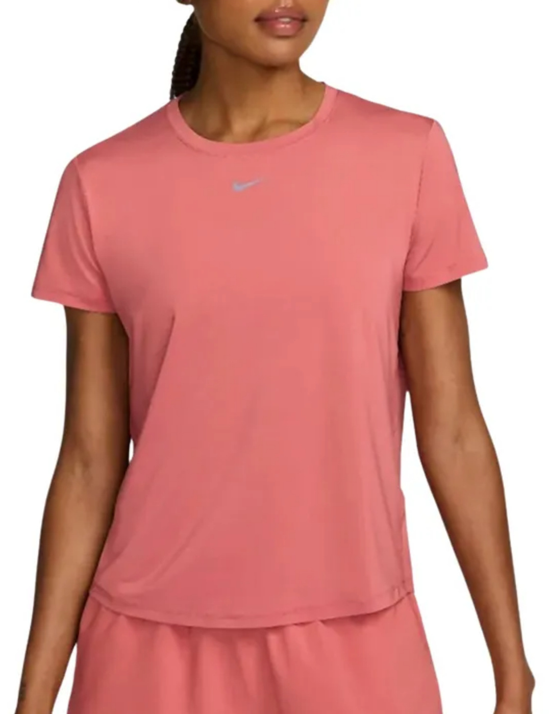 Nike W Nk One Classic Df Ss Top Habanero Red/Gym Red/Htr Habanero Red/Gym Red/Htr Xl FN2798