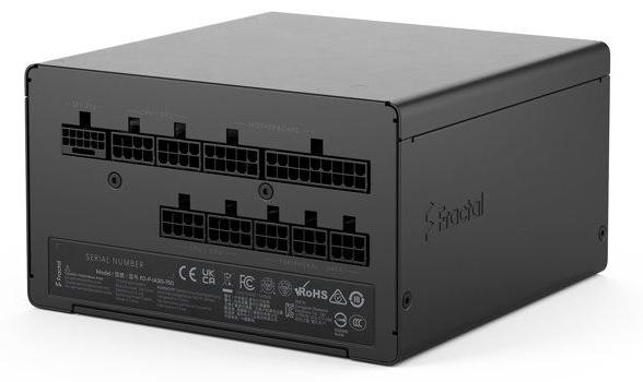 Fractal Design Ion 3 Gold 750W, 750 W, 100 - 240 V, Aktiv, 45%, Überstrom, Überlastung, Überspannung, Kurzschluß, Unterspannung, 24-pin ATX FD-P-IA3G-750