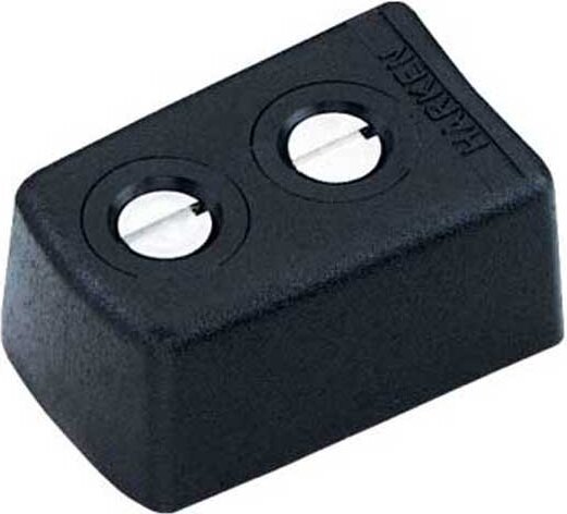 Harken Durchgehende Deckblock-rückenlehne Schwarz Schwarz One Size 088