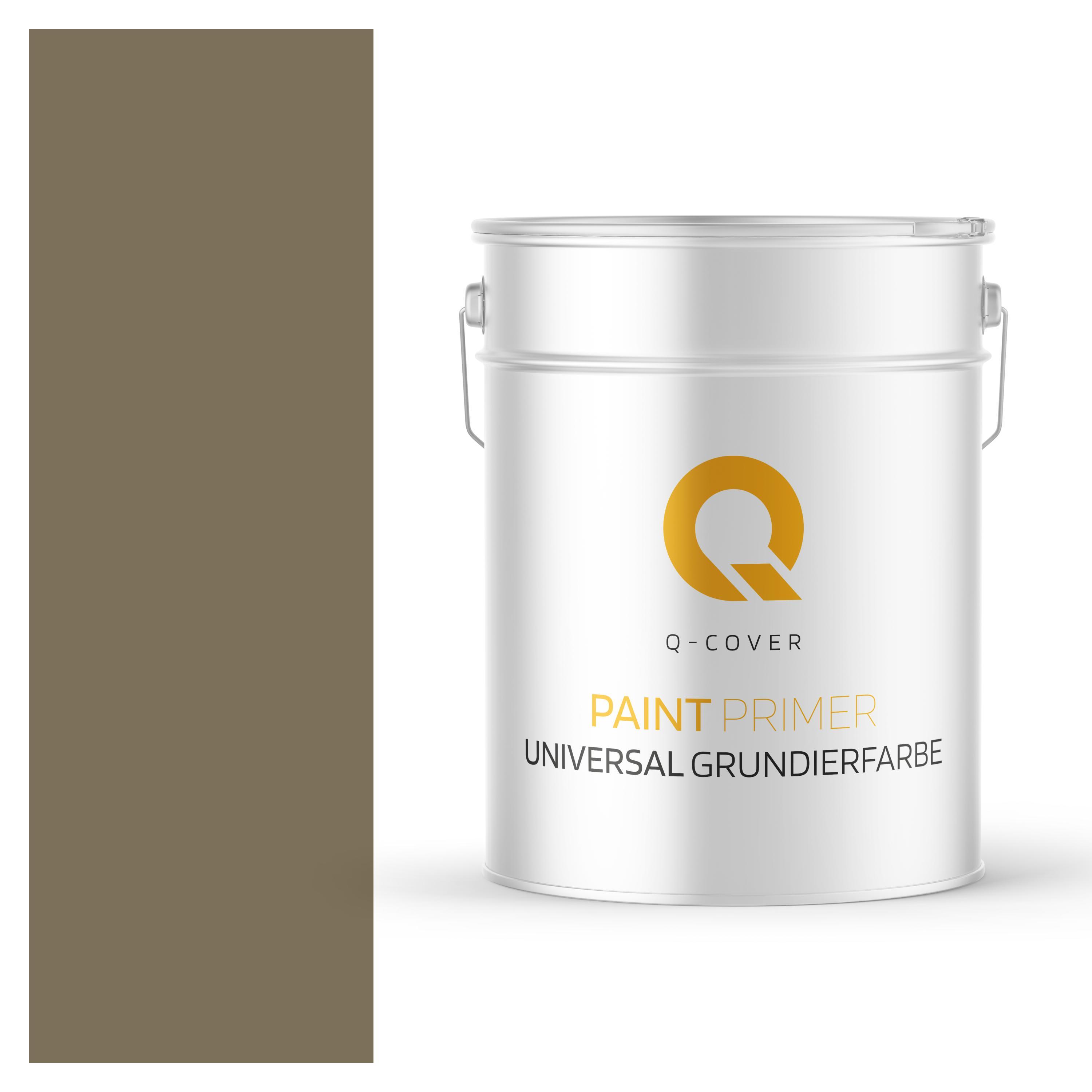 Q-Cover Grundierfarbe Khaki 10L | Universal Grundierung für Innen & Außen | Acrylatdispersion