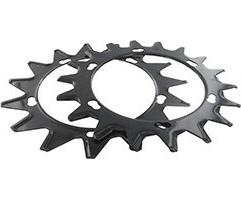 AUTRES Set aus 2 Klingen für das Gegenrotations-Schneidsystem mit oberen 18 Zähnen und unterer 15 Zähnen.