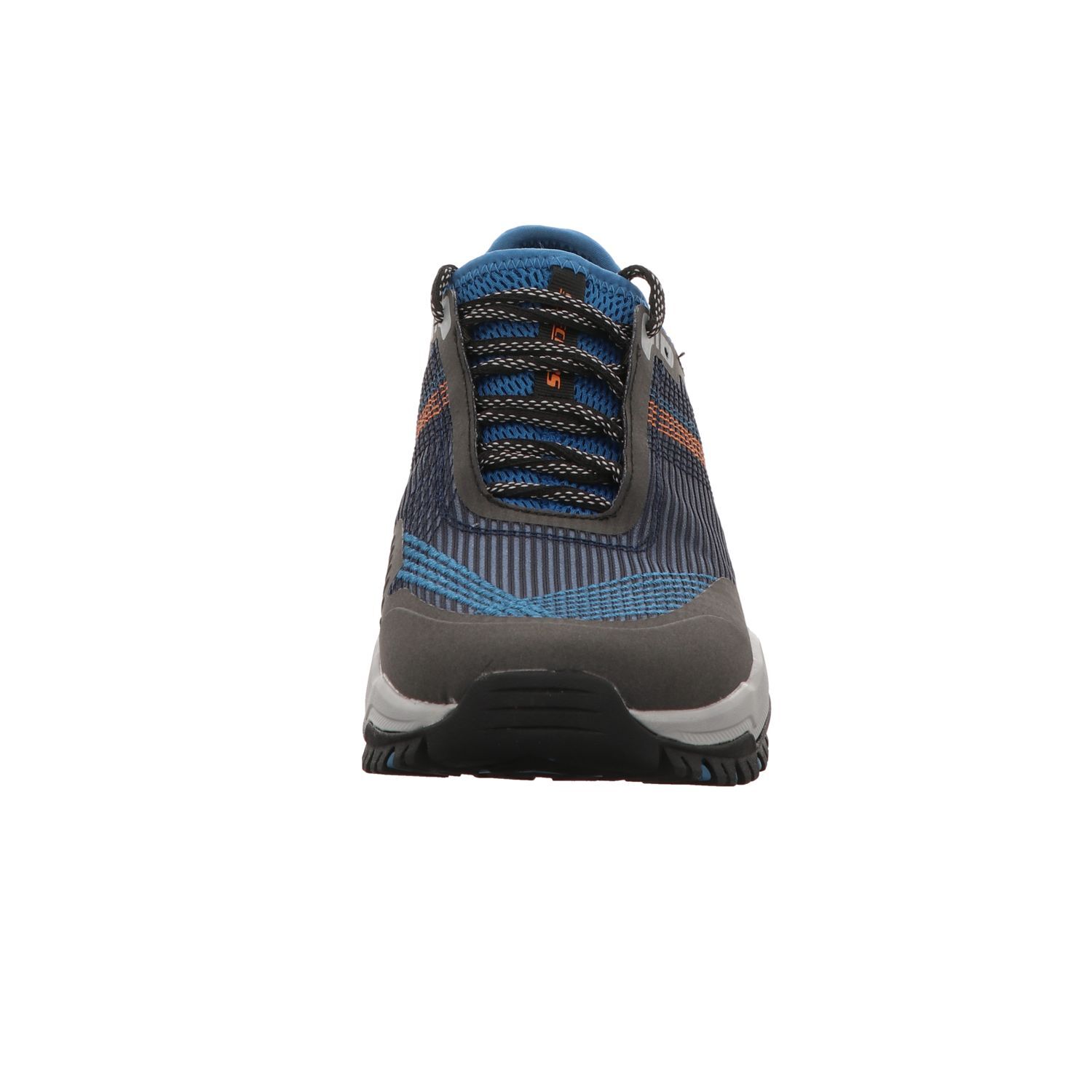 Skechers Pánske športové papuče s gumovou podrážkou Blue